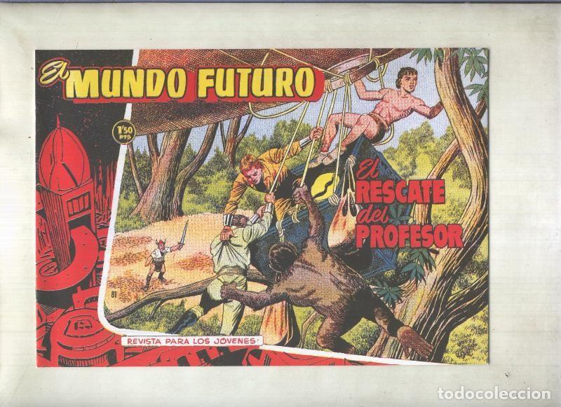 Comics: Facsimil: El Mundo Futuro numero 081: El rescate del profesor - Boix
