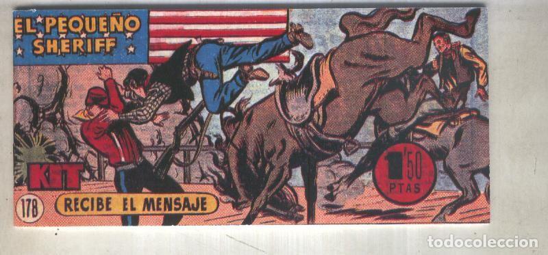 Comics: El Peque&ntilde;o Sheriff facsimil numero 178: Kit recibe el mensaje - Zuffi