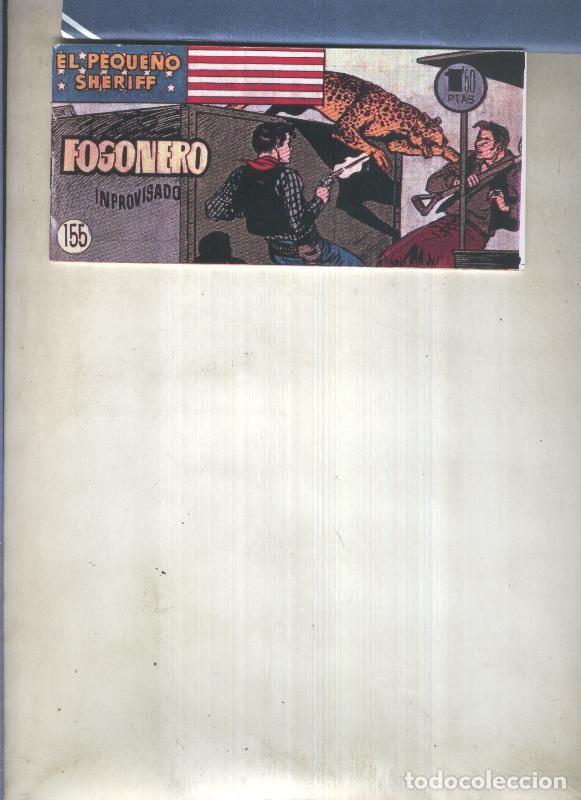 Comics: El Peque&ntilde;o Sheriff facsimil numero 155: Fogonero improvisado - Zuffi