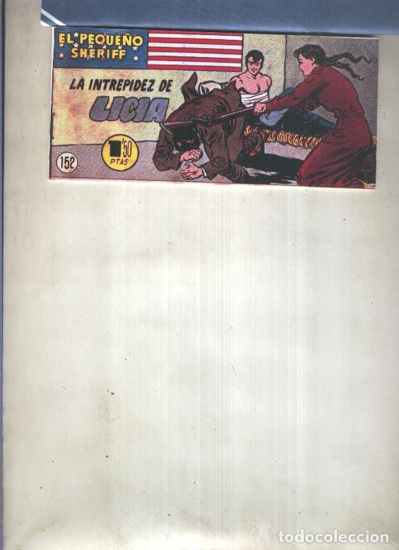 Comics: El Peque&ntilde;o Sheriff facsimil numero 152: La intrepidez de Licia - Zuffi