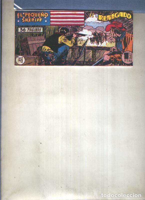 C&oacute;mics: El Peque&ntilde;o Sheriff facsimil numero 146: El renegado - Zuffi