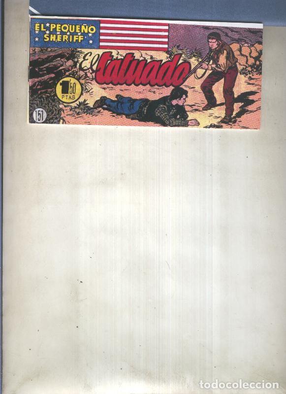 Comics: El Peque&ntilde;o Sheriff facsimil numero 151: El tatuado - Zuffi