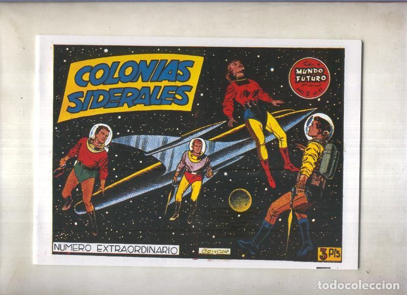 C&oacute;mics: Facsimil: El Mundo Futuro numero 041: Colonias siderales (numero extra) - Boix