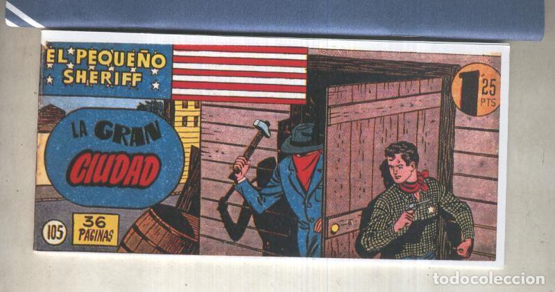 C&oacute;mics: El Peque&ntilde;o Sheriff facsimil numero 105: La gran ciudad - Zuffi