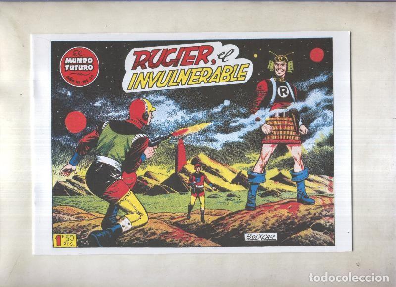 Fumetti: Facsimil: El Mundo Futuro numero 050: Rugier el invulnerable - Boix