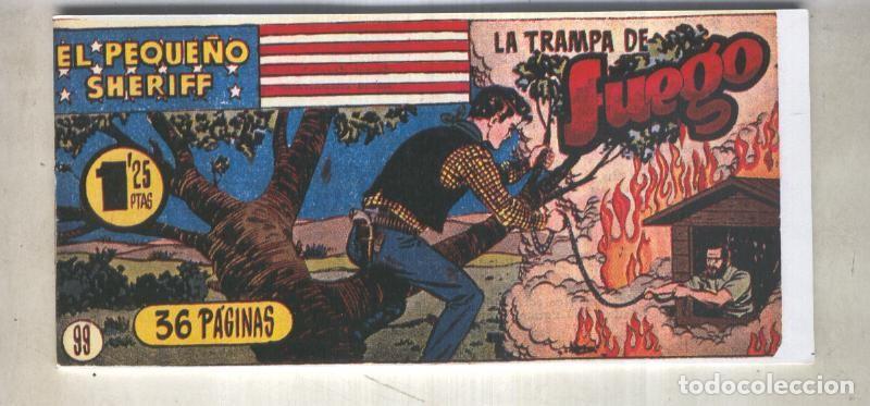 Comics: El Peque&ntilde;o Sheriff facsimil numero 099: La trampa de fuego - Zuffi