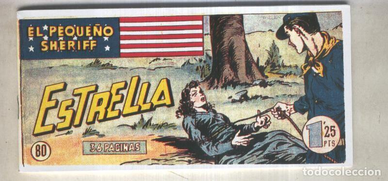 Fumetti: El Peque&ntilde;o Sheriff facsimil numero 080: Estrella - Zuffi