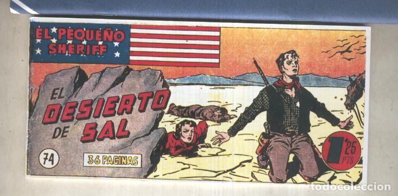 Comics: El Peque&ntilde;o Sheriff facsimil numero 074: El desierto de sal - Zuffi