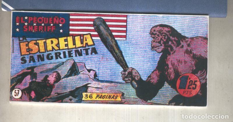 Comics: El Peque&ntilde;o Sheriff facsimil numero 057: la estrella sangrienta - Zuffi
