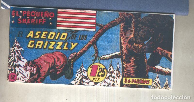 Fumetti: El Peque&ntilde;o Sheriff facsimil numero 052: El asedio de los Grizzly - Zuffi