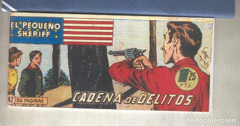 Comics : El Peque&ntilde;o Sheriff facsimil numero 047: Cadena de delitos - Zuffi