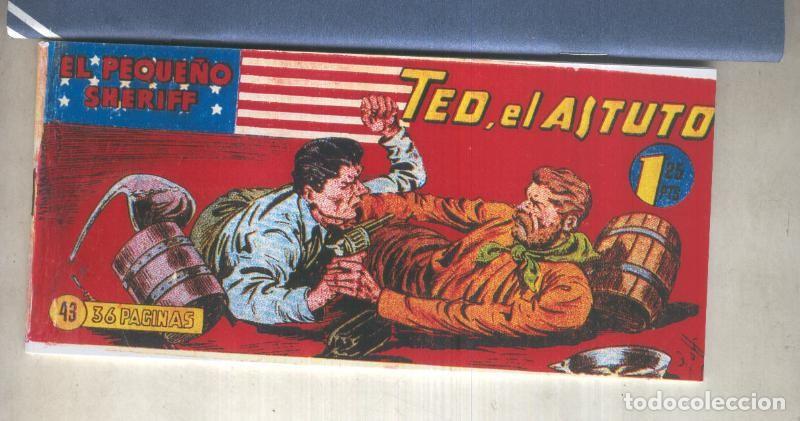 Comics : El Peque&ntilde;o Sheriff facsimil numero 043: Ted, el astuto - Zuffi