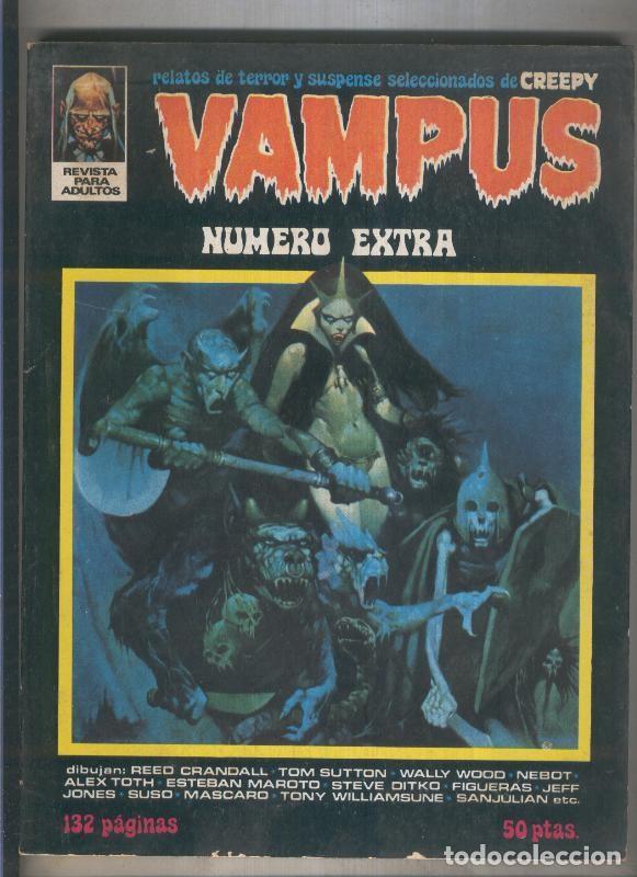C&oacute;mics: Vampus extra abril 1973 (numerado 1 en interior cubierta) - Varios - Foto 1