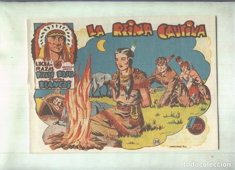 Fumetti: Facsimil: Lucha de Razas numero 28: La reina cautiva - Martinez Osete