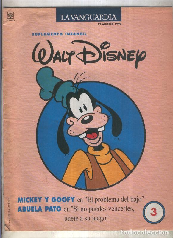 C&oacute;mics: La Vanguardia suplemento infantil Walt Disney numero 3 - Walt Disney