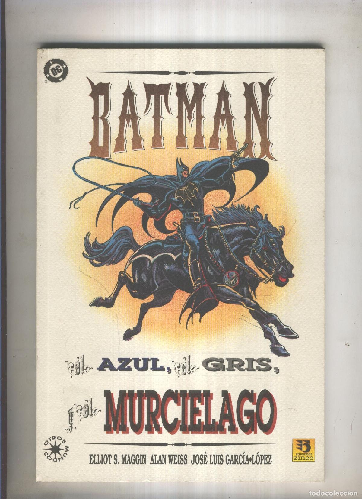 C&oacute;mics: BATMAN: El Azul el Gris y el Murcielago - ALAN WEISS - Foto 1