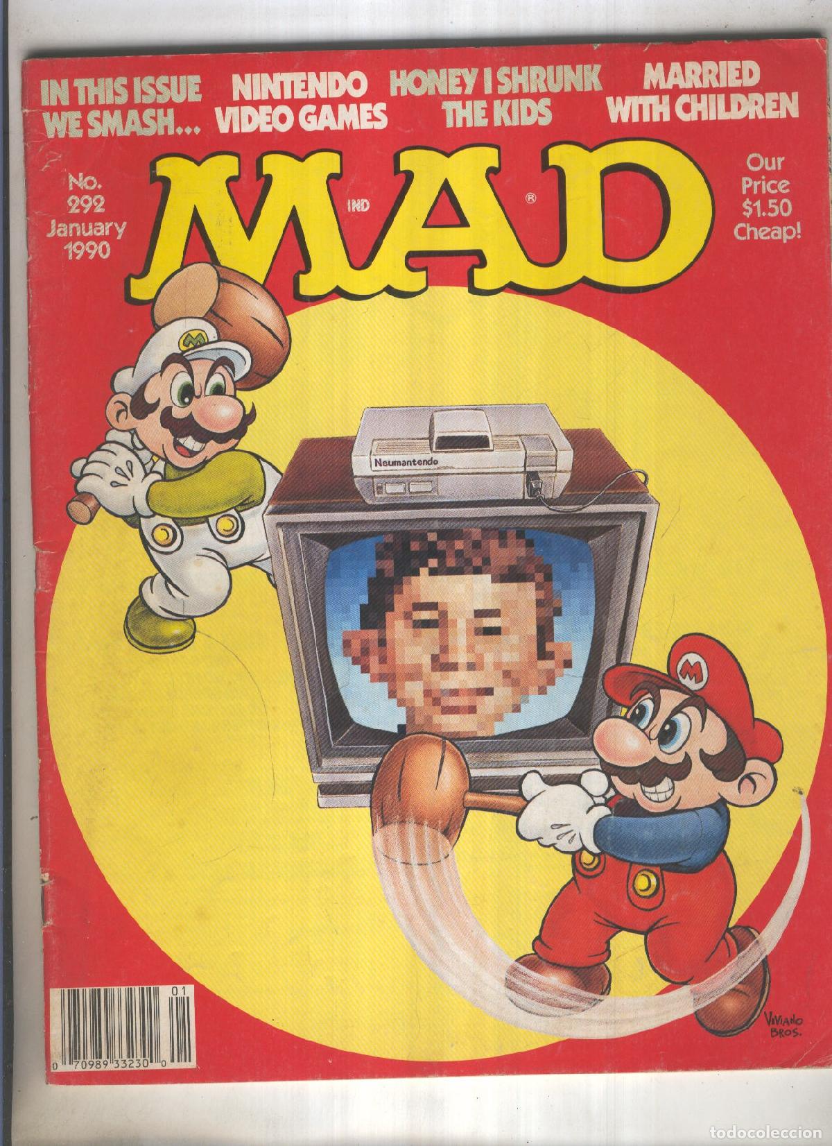 C&oacute;mics: MAD MAGAZINE Numero 292 January 1990 - VARIOS - Foto 1