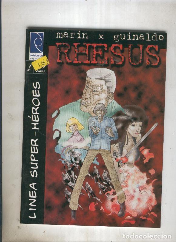 C&oacute;mics: Rhesus - Marin-Guinaldo