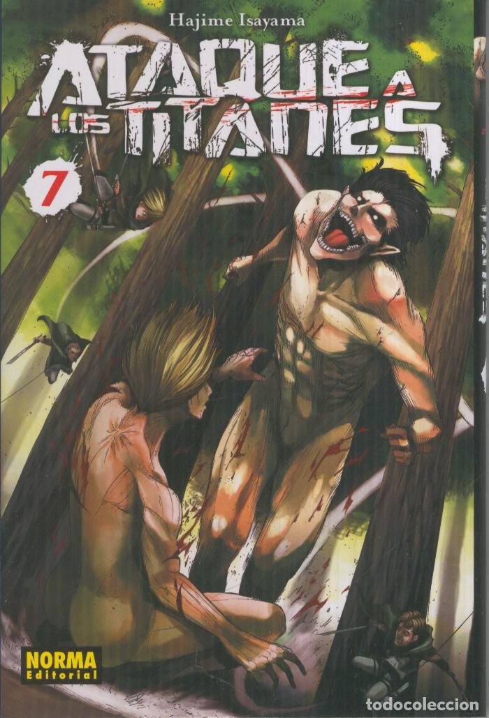 C&oacute;mics: Manga: ATAQUE A LOS TITANES. Vol. 07 - HAIJIME ISAYAMA