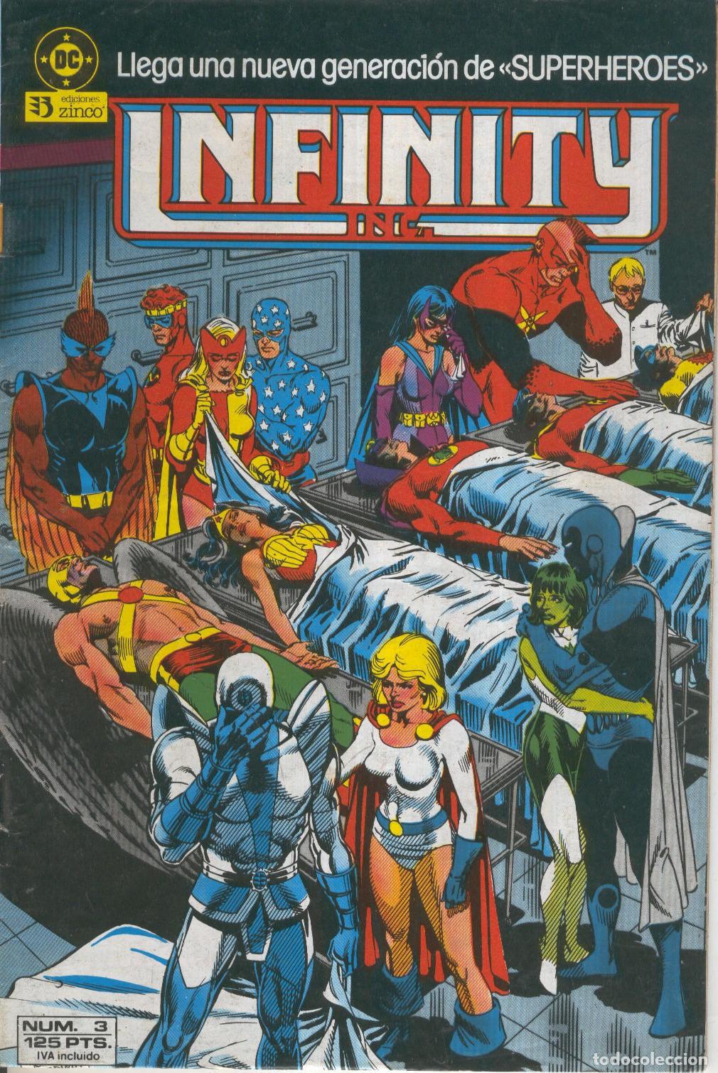 C&oacute;mics: INFINITY INC Numero 03 - JERRY ORDWAY - Foto 1