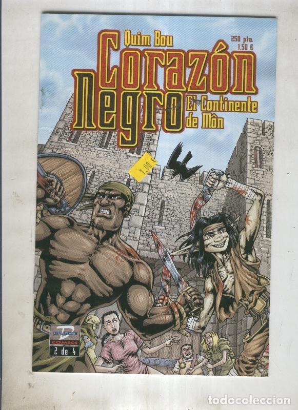 C&oacute;mics: Corazon Negro, El continente de Mon numero 2 - Quim Bou - Foto 1