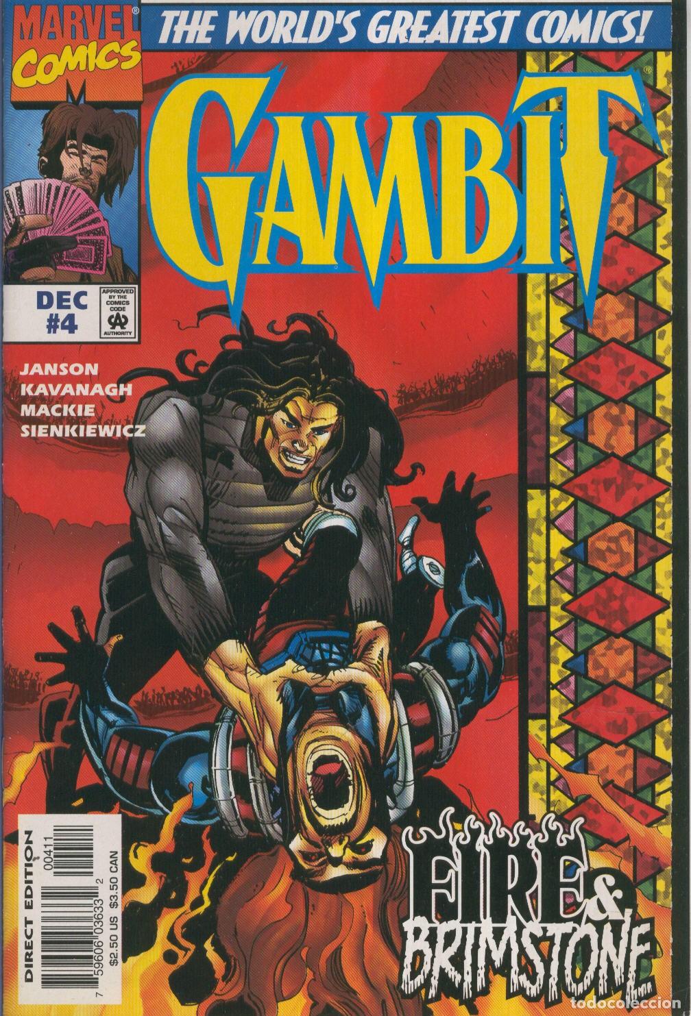 Comics: GAMBIT Mini-serie 1997: Numero 04 - Klaus Janson