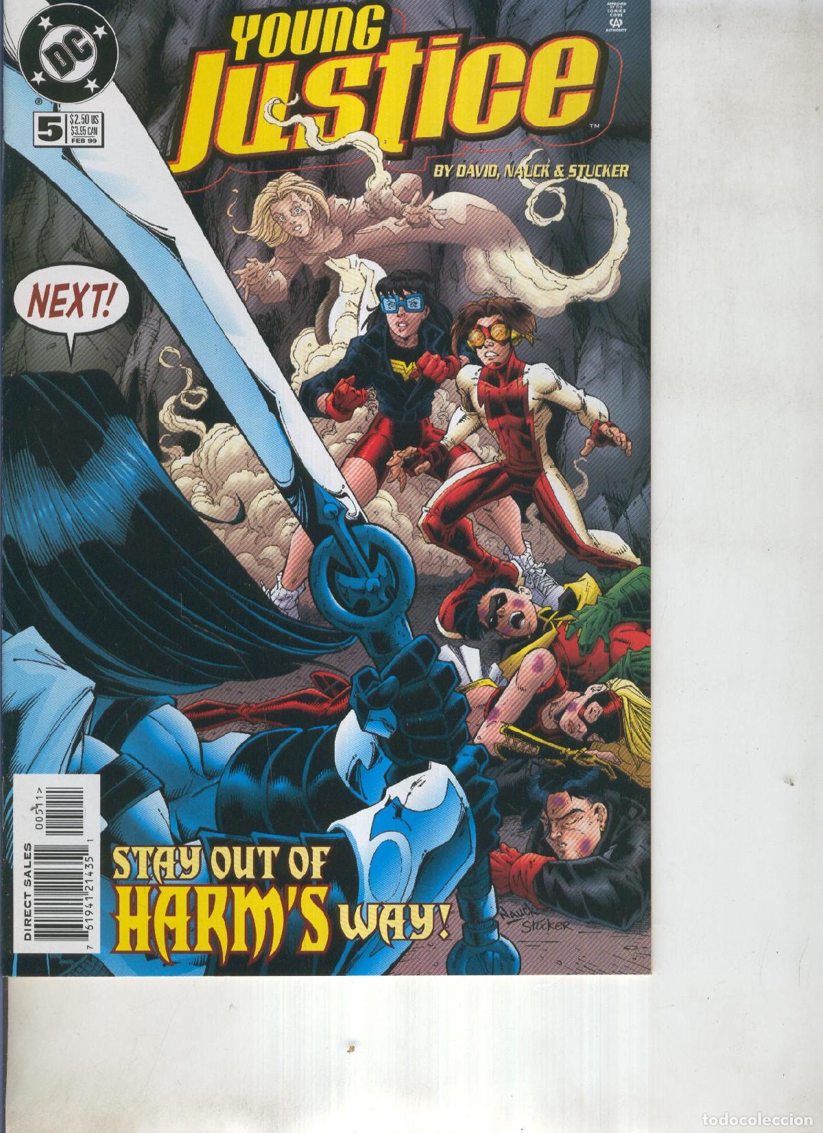Fumetti: YOUNG JUSTICE Numero 05: Stay out harms way - Todd Nauck