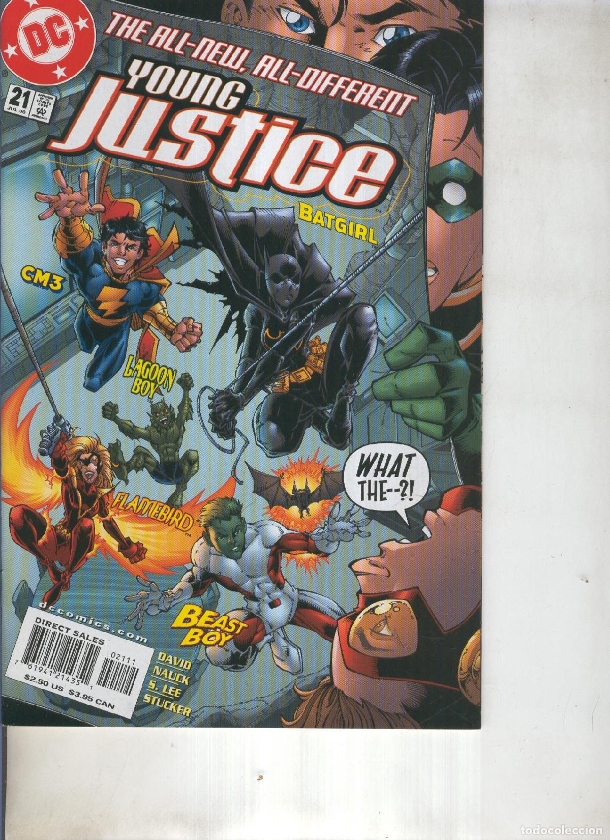 Comics: YOUNG JUSTICE Numero 21: Young just us too - Todd Nauck