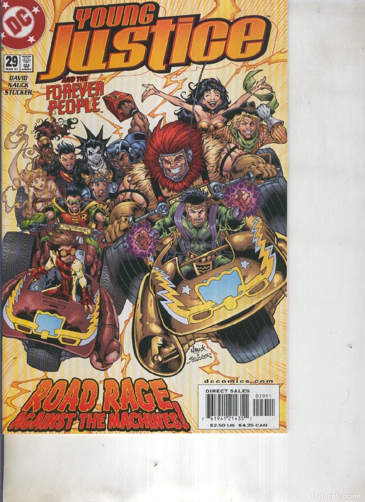 Comics: YOUNG JUSTICE Numero 29: Road rage against the machines - Todd Nauck
