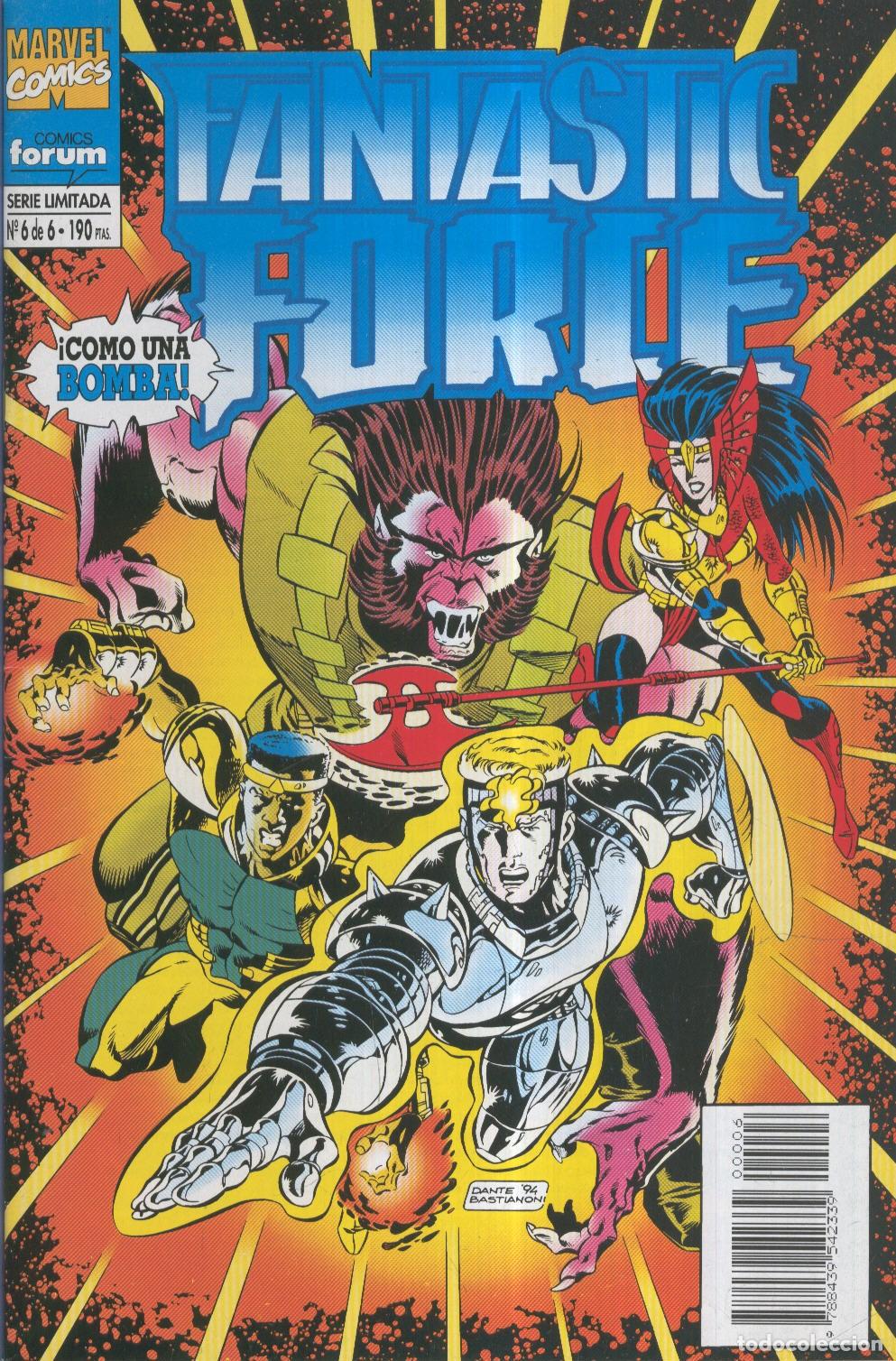 C&oacute;mics: FANTASTIC FORCE Vol.1: Numero 06 - Dante Bastianoni - Foto 1