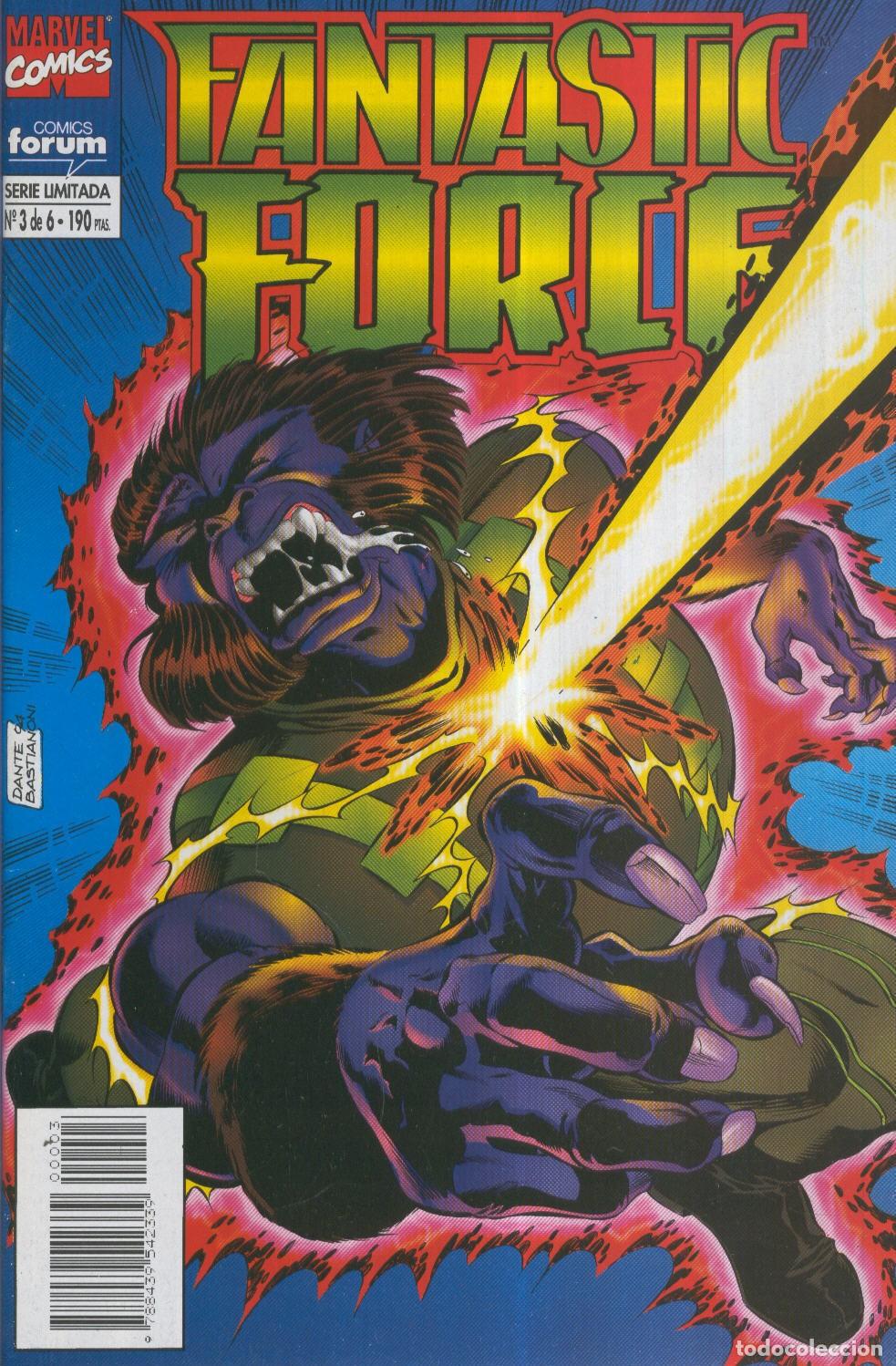 C&oacute;mics: FANTASTIC FORCE Vol.1: Numero 03 - Dante Bastianoni - Foto 1