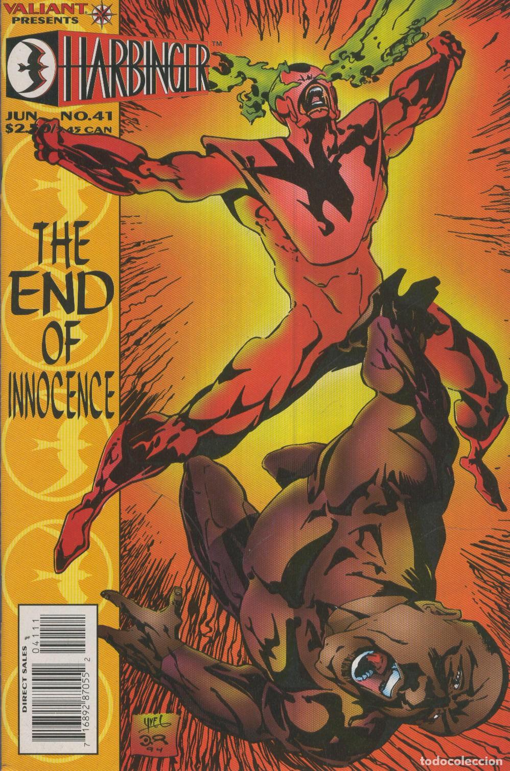 C&oacute;mics: HARBINGER Valiant VOL.1 Numero 41: Postcards - Howard Simpson - Foto 1