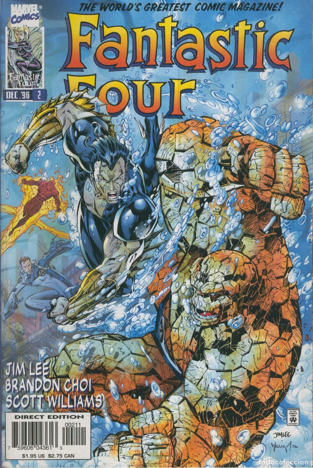 C&oacute;mics: FANTASTIC FOUR Vol.02 Numero 02 - Jim Lee - Foto 1