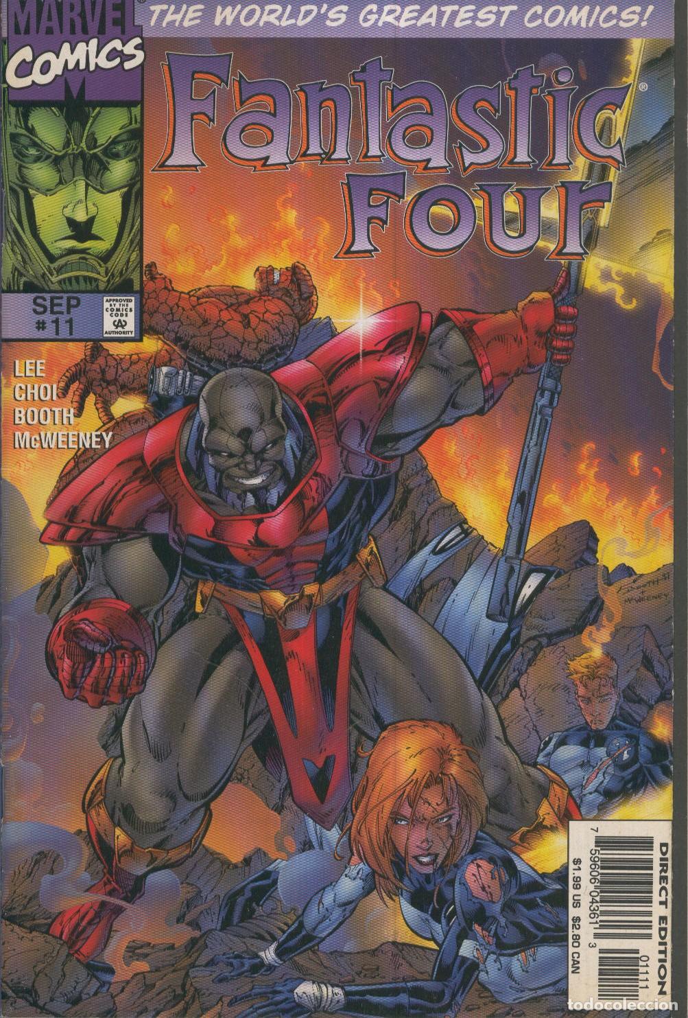 C&oacute;mics: FANTASTIC FOUR Vol.02 Numero 11 - Jim Lee - Foto 1