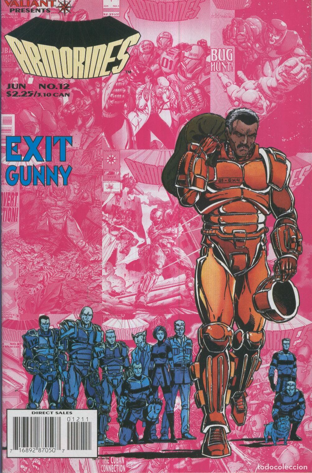 C&oacute;mics: ARMORINES Vol.01 Numero 12: The ties that bind - Jim Calafiore