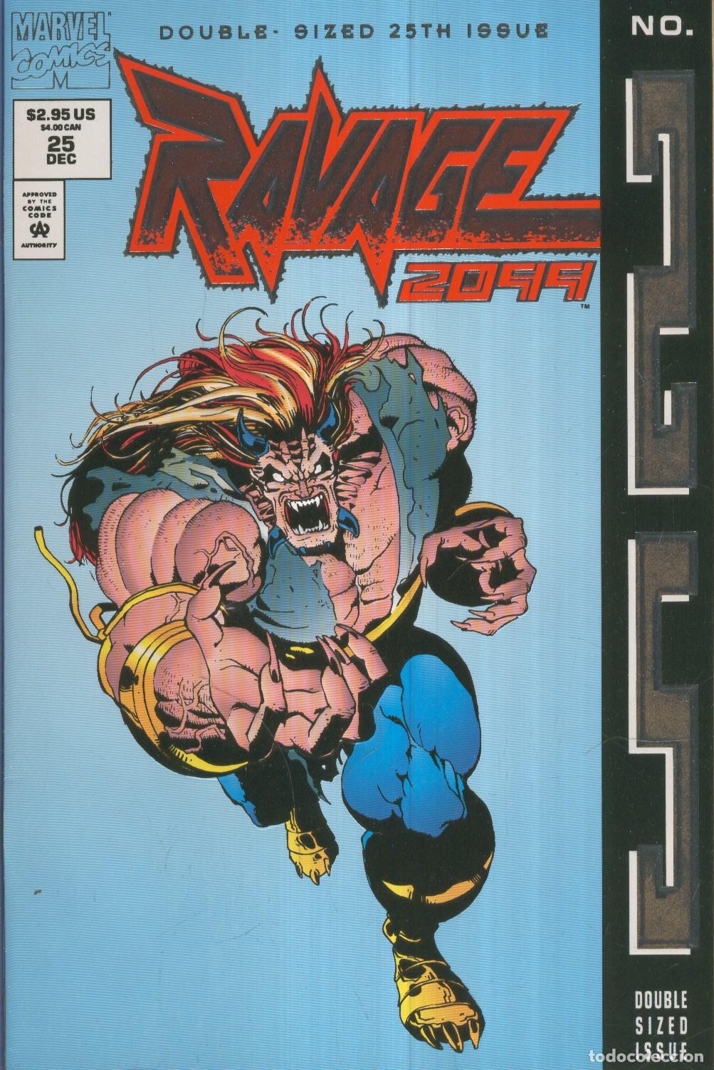 Comics: RAVAGE 2099 Vol.1: Numero 25 Double sized issue - Joe Bennett