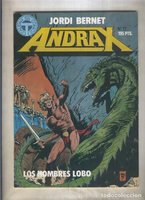 Fumetti: Andrax numero 11: Los hombres lobo - Jordi Bernet