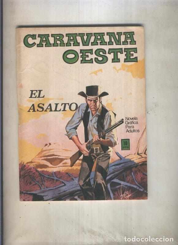 Comics: Caravana oeste numero 029: El asalto - Jose Garcia