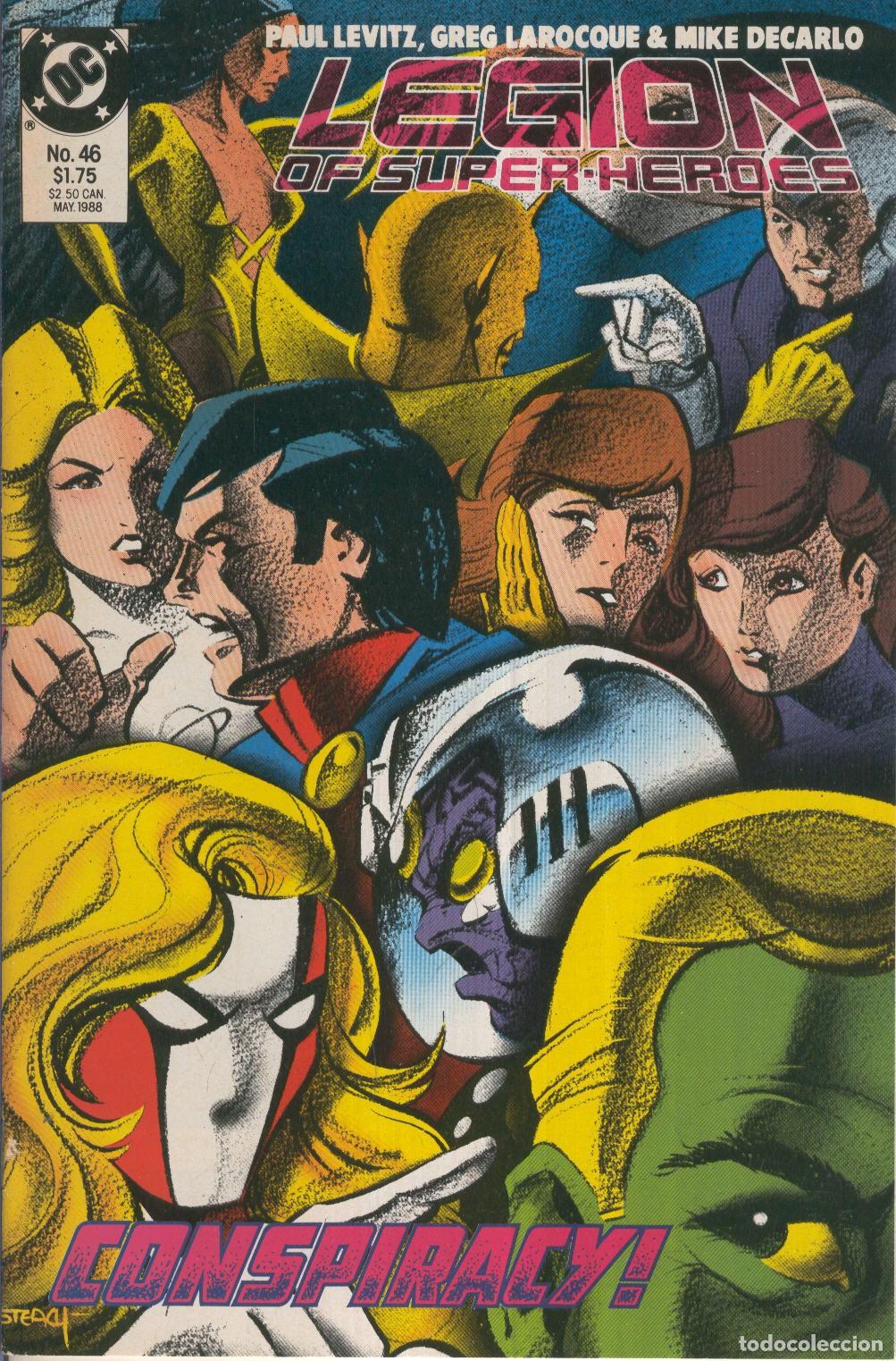 C&oacute;mics: LEGION OF SUPER-HEROES Vol.3: Numero 46 - Greg LaRoque
