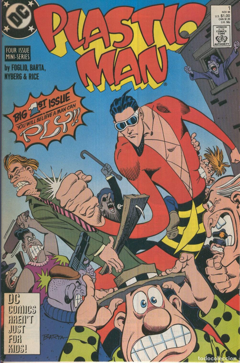 C&oacute;mics: PLASTIC MAN Mini Numero 01: Plastic Man - Foglio - Foto 1