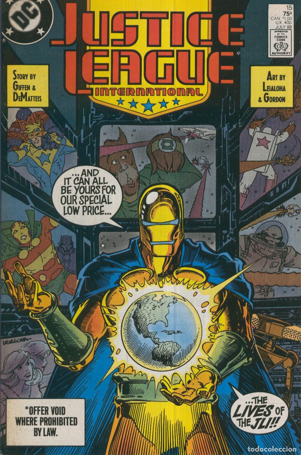 Comics: JUSTICE LEAGUE INTERNATIONAL Vol.01 Numero 15: Gnort and South - Leialoha
