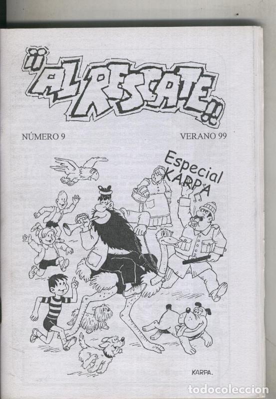 Comics: Fanzine: Al Rescate numero 9: Karpa -