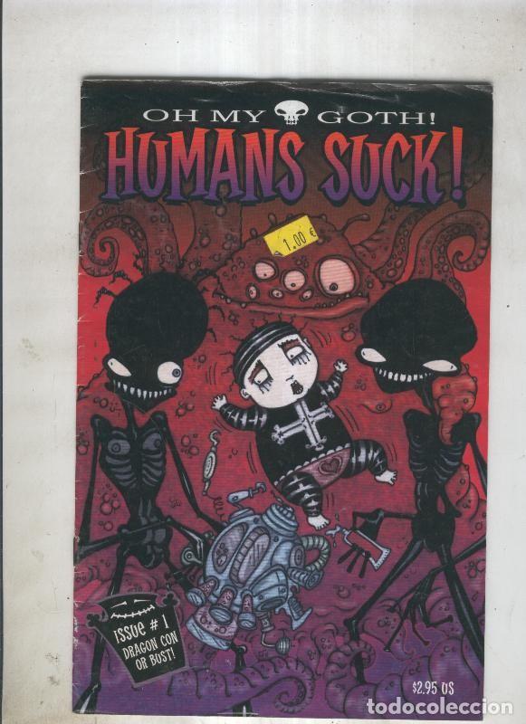 C&oacute;mics: Humans suck numero 1 issue dragon con or bust - Varios - Foto 1