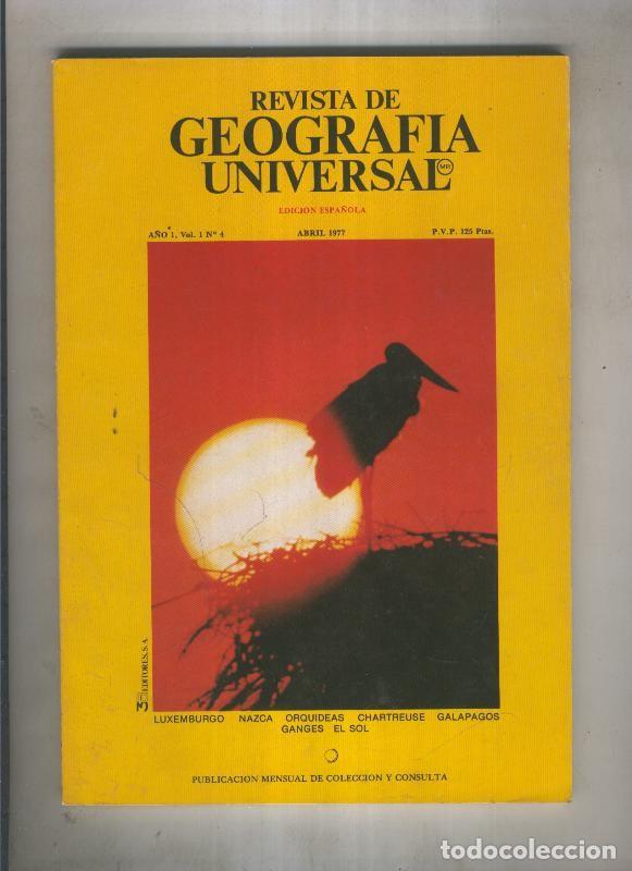 Comics: Geografia universal 1977 abril - Varios