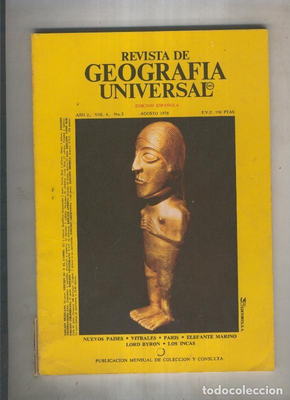 Comics: Geografia universal 1978 agosto - Varios