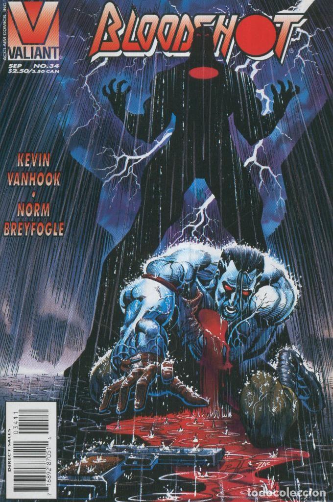 C&oacute;mics: BLOODSHOT Vol.1, Numero 34: Devil Inside - Norm Breyfogle - Foto 1