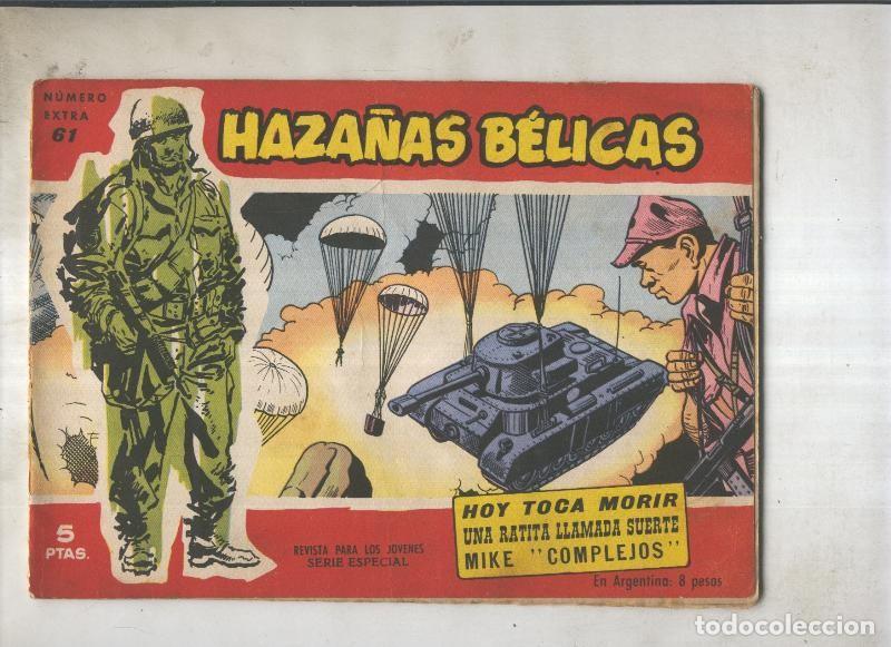 C&oacute;mics: Haza&ntilde;as Belicas roja numero 061 - Varios - Foto 1