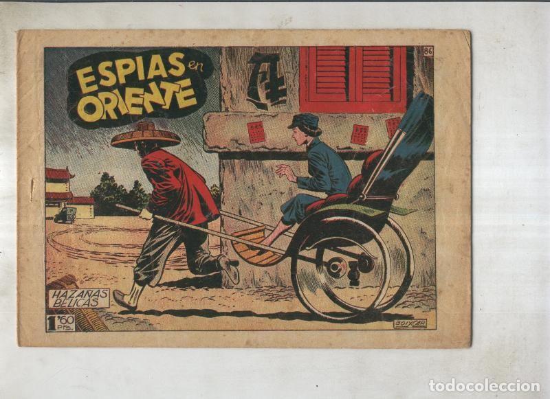 Fumetti: Haza&ntilde;as Belicas segunda serie numero 086 - Boixcar