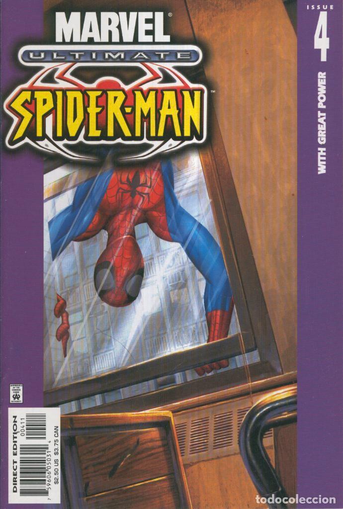 Comics: ULTIMATE SPIDER-MAN Vol.01 no.04: With great power - Brian Michael Brendis y Mark Bagley