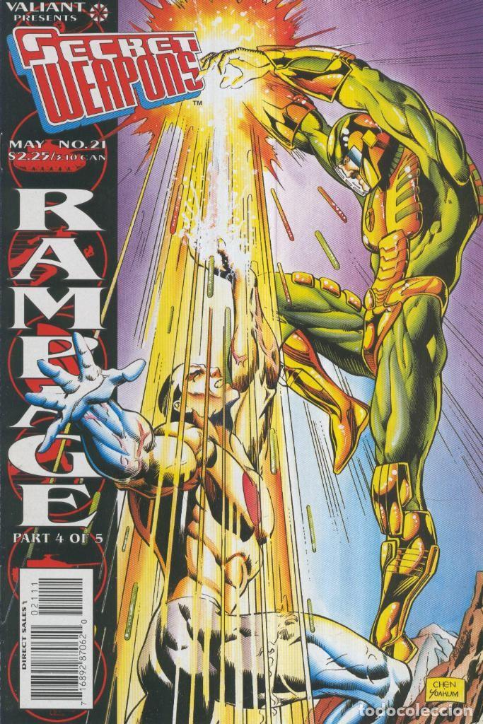 Comics: SECRET WEAPONS, Vol.01 no.21: Rampage, Part 4 - Tommy Lee Edwards